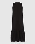 Black Grace Flywheel Long Dress | Porterist