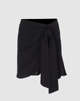 Black Hailey Mini Skirt | Porterist