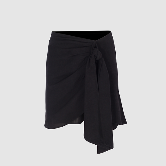 Black Hailey Mini Skirt | Porterist