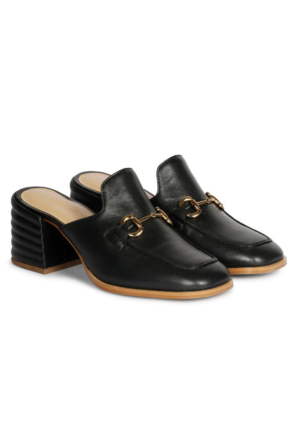 Saint G Julia - Heel Loafers - Black