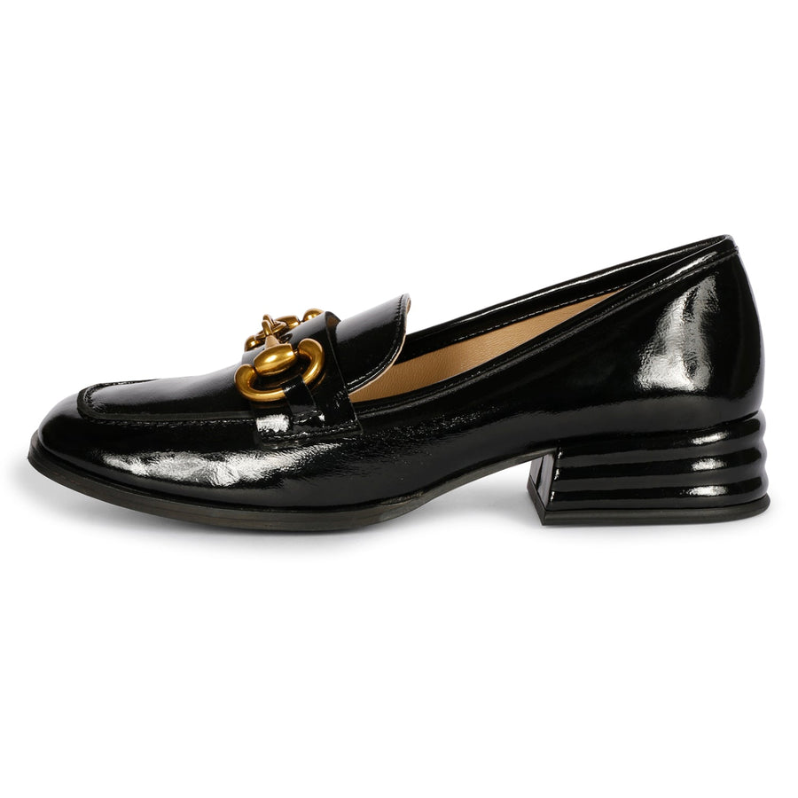 Saint G Jackie Classic Black Loafers Black 