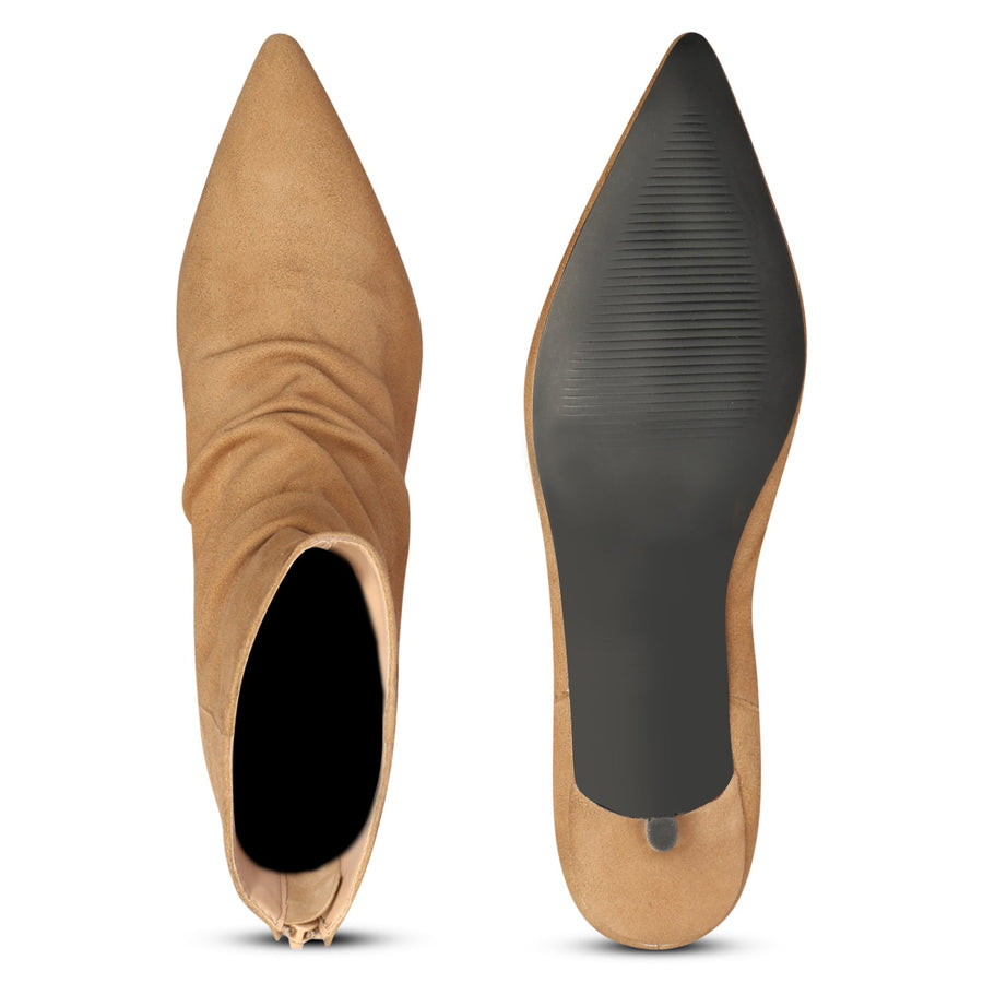 Saint G Florino Ankle Boots Beige 