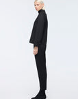 High Neck Black Blouse  - Porterist 2