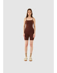 Serenity Cocoa Sports Jumpsuit   - Porterist 1