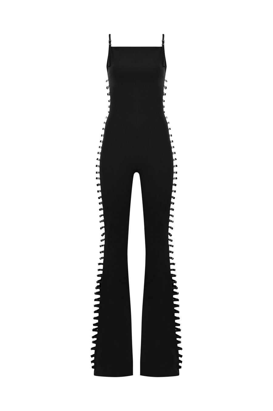 Khela The Label Provocatrix Jumpsuit in Black   - Porterist 4