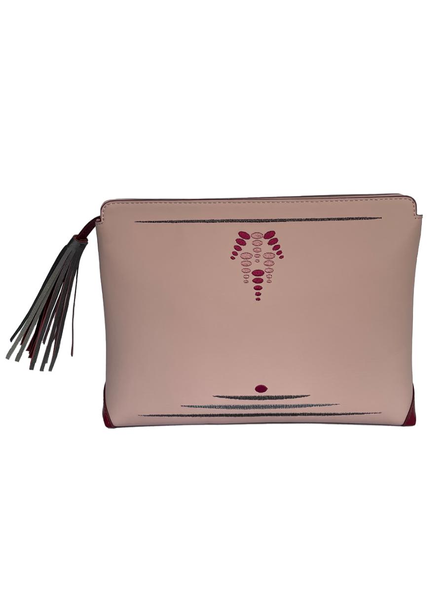 Dusty Rose Mun Clutch - Small Size | Porterist