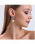 Deep Glow Pearl Earrings | Porterist