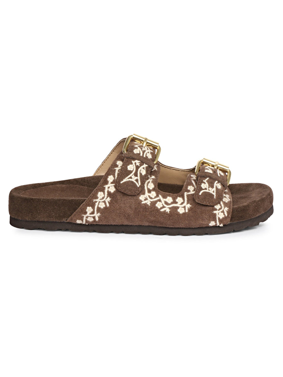 Brown Angela - Flat Sandals
