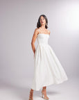 Bridged Dress White Porterist - 4
