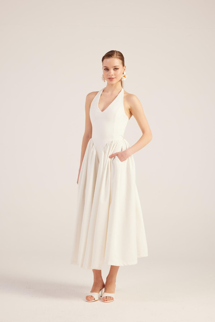 Ophelia Dress White - Porterist 3