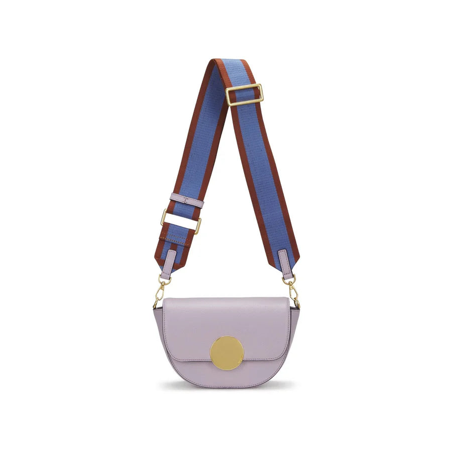 Oryany Lottie Saddle Crossbody Small Handbags Stock Purple 