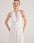 Singa Dress White