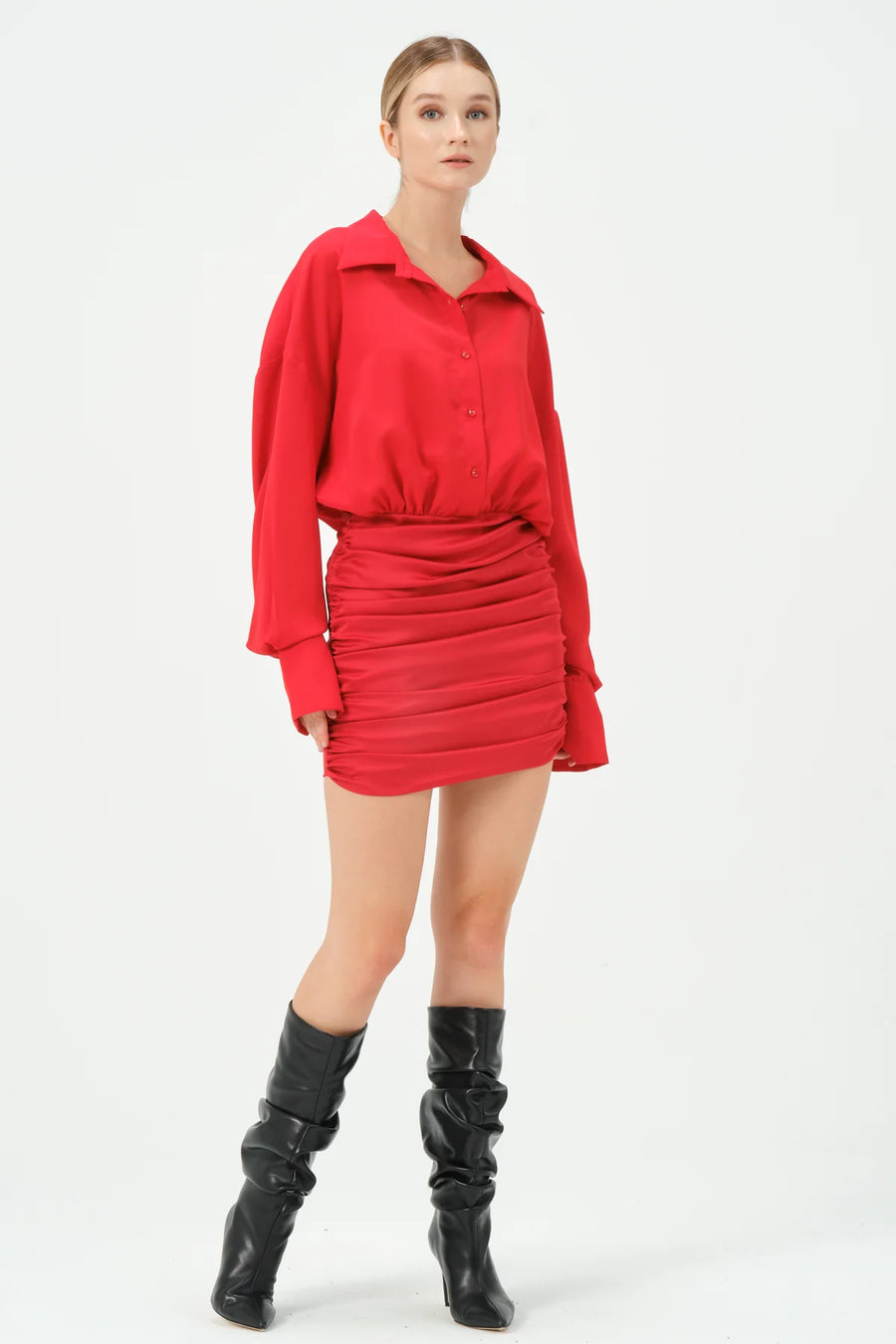 Caroline Dress Red Fınal Item - Porterist 3