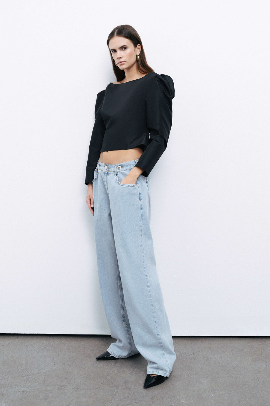 Boat Neck Blouse