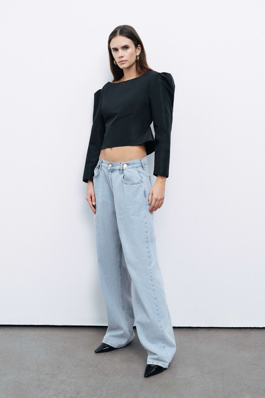 Boat Neck Blouse
