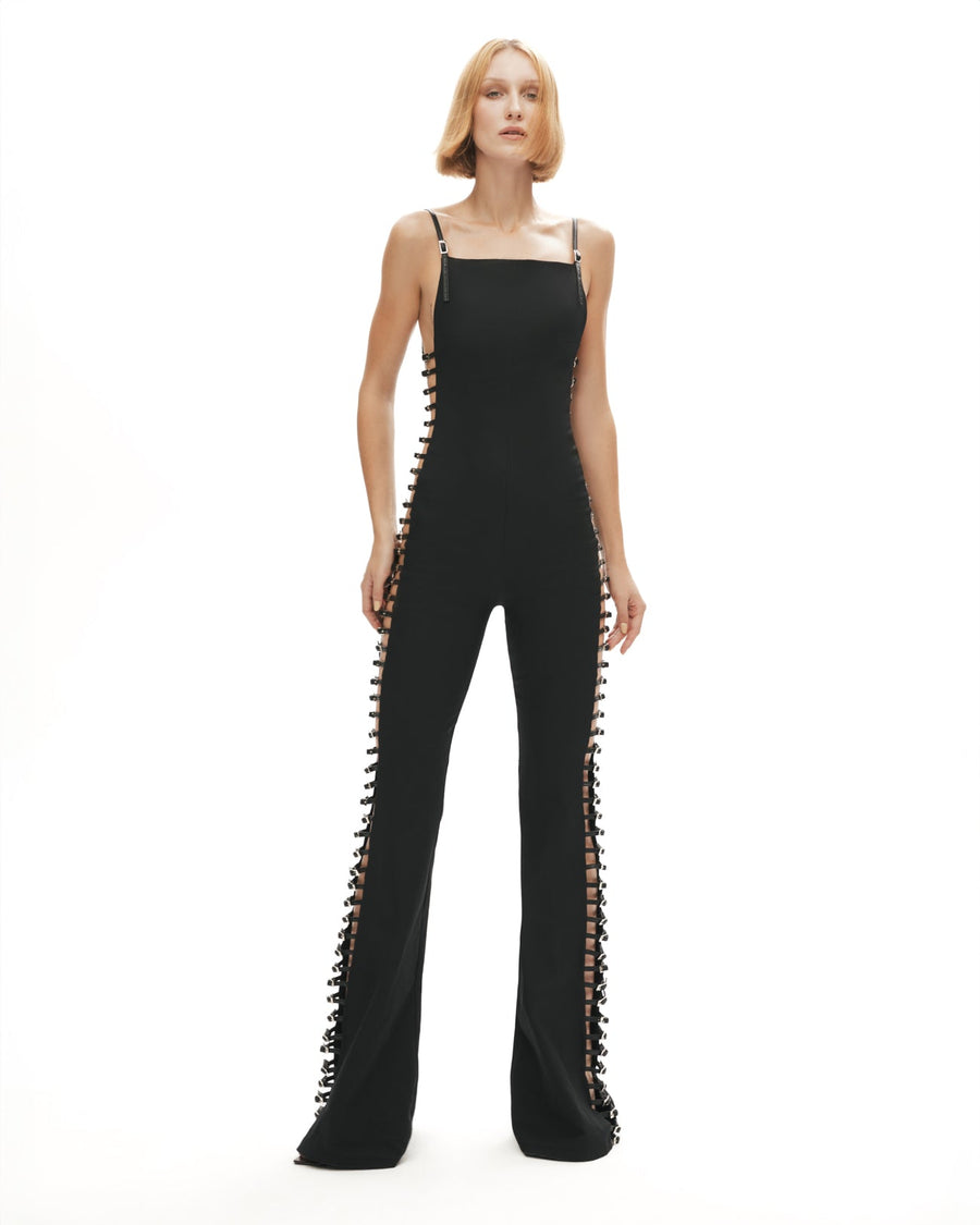 Khela The Label Provocatrix Jumpsuit in Black   - Porterist 2