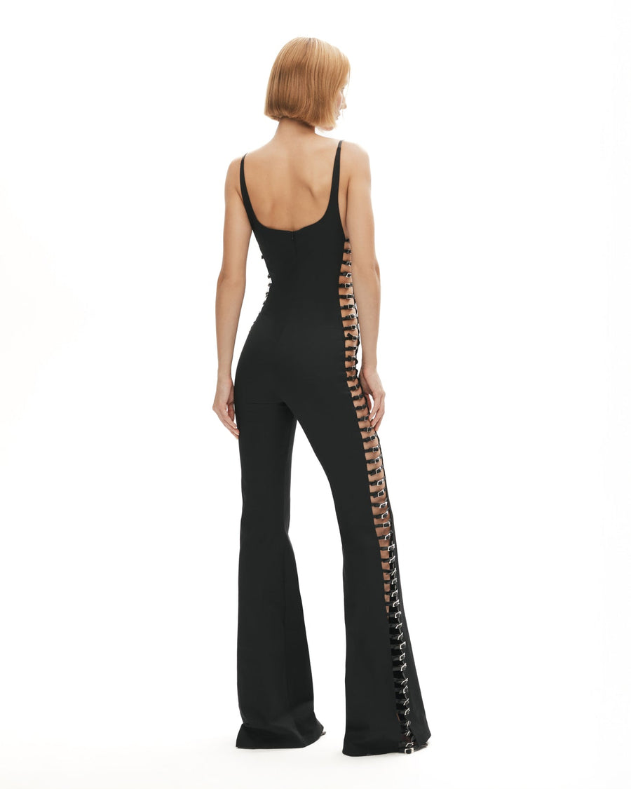 Khela The Label Provocatrix Jumpsuit in Black   - Porterist 3