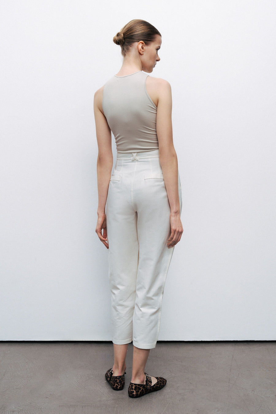 Ivory Twist Detailed Bodysuit