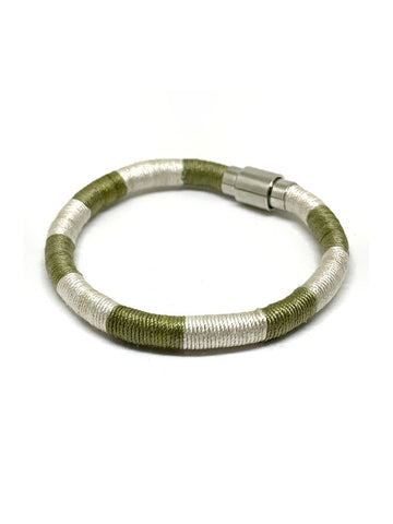 Striped Green Bracelet | Porterist