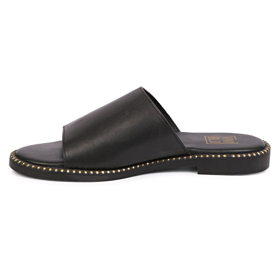 Vivi Blu Kalina Flats Footwear Black 