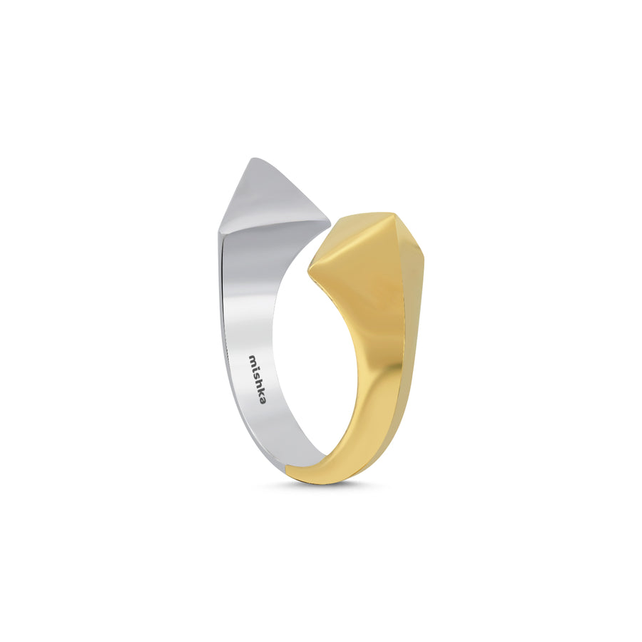 Chamelion Mini Gold Vermeil Pinky Ring   - Porterist 3