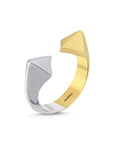 Chamelion Mini Gold Vermeil Pinky Ring   - Porterist 2