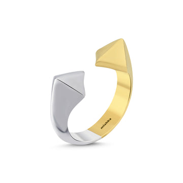 Chamelion Mini Gold Vermeil Pinky Ring   - Porterist 2