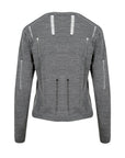 Ripped Detailed Knitwear Cardigan - Anthracite