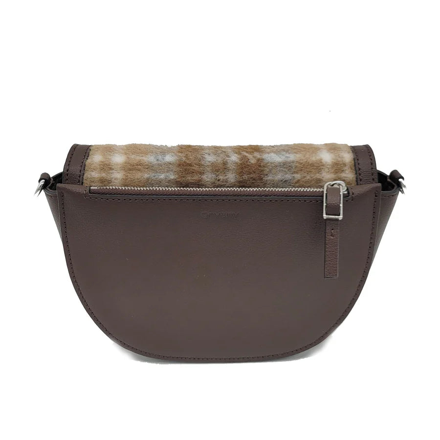 Oryany Lottie Check Crossbody Small Handbags Brown 