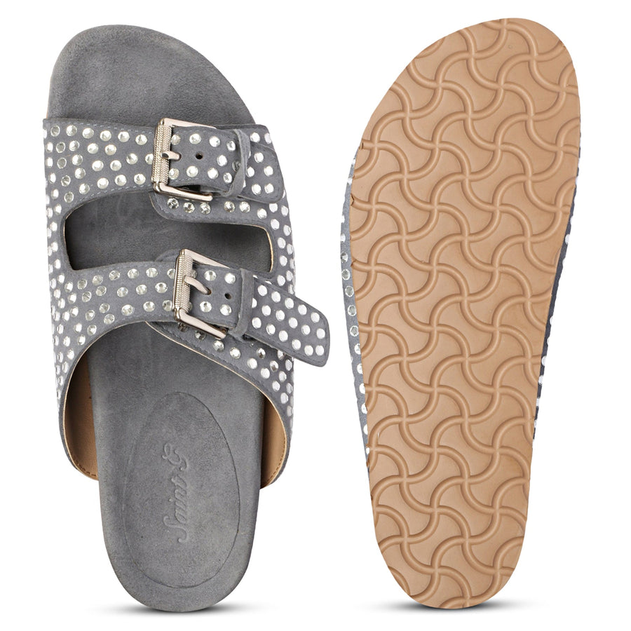Future Brands Group Blue Riena Flat Sanda  - Porterist 4
