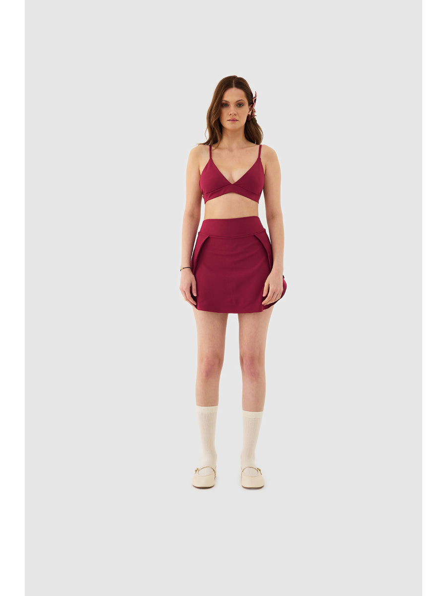 Merlot Tennis Skirt   - Porterist 2