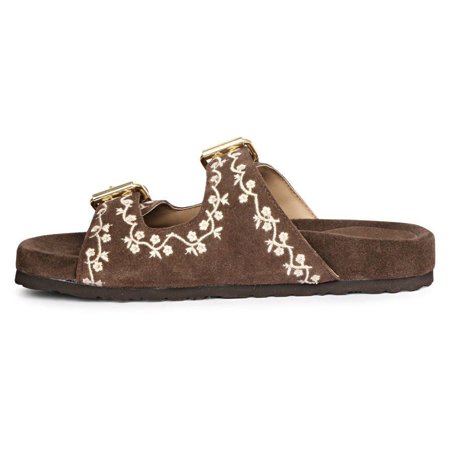 Future Brands Group Brown Angela Flat Sanda  - Porterist 3