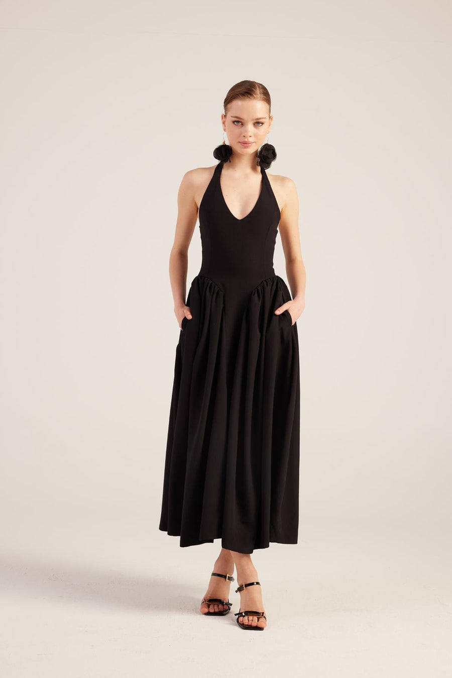 Ophelia Dress Black - Porterist 3