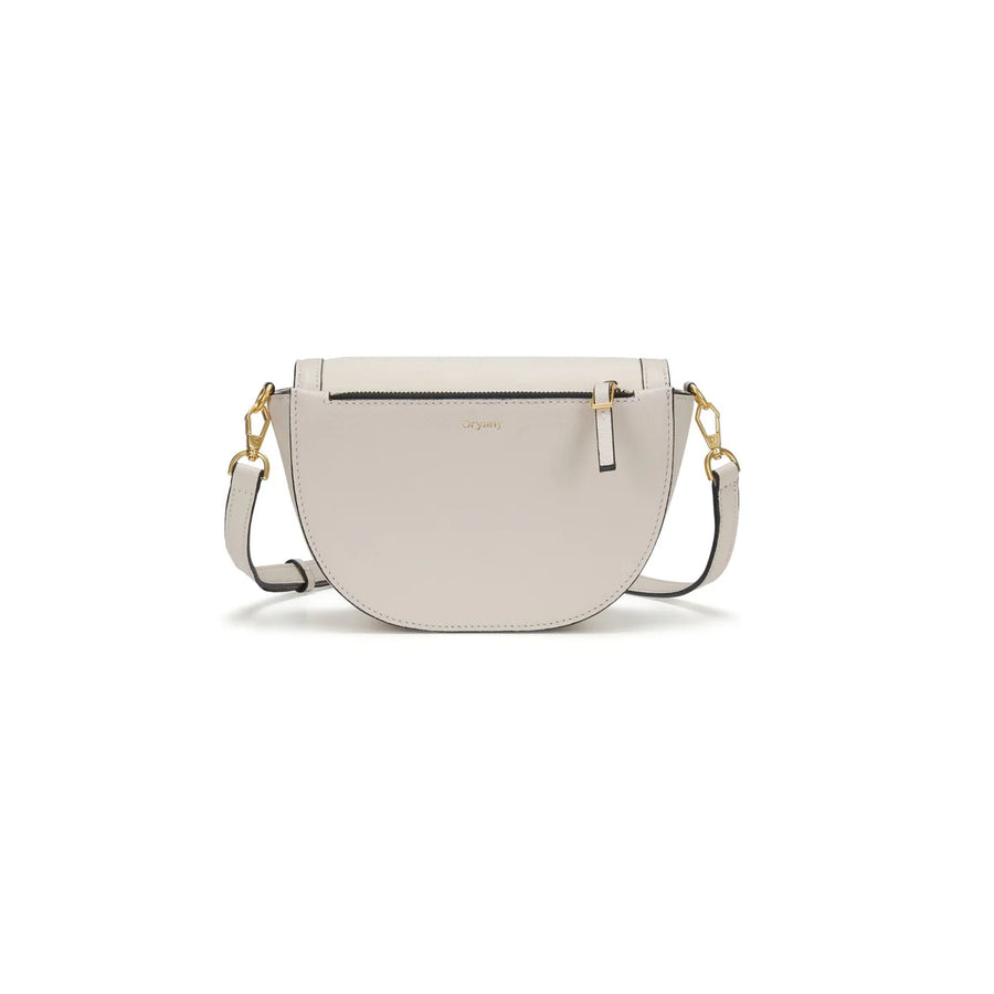 Oryany Lottie Suede Small Crossbody Vintage Cream 