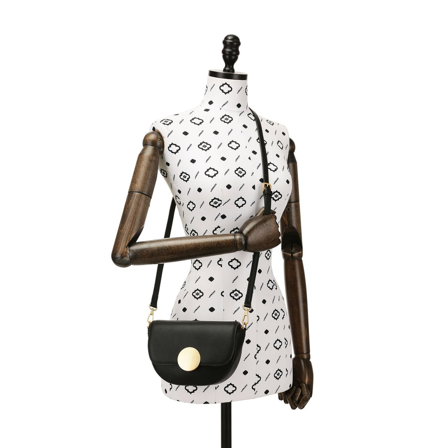 Oryany Lottie Saddle Crossbody Small Handbags Black 