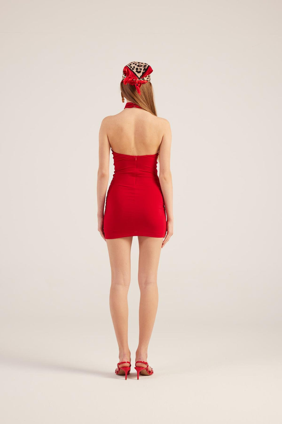 Perla Dress Red - Porterist 5