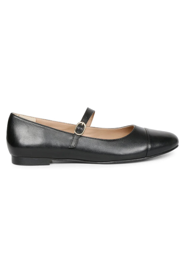 Saint G - Garlen Flat Ballerinas Footwear - Black