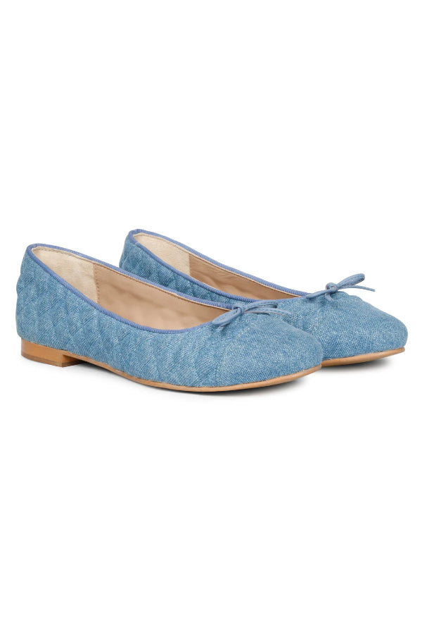 Saint G - Zinnia Flat Ballerinas Footwear - Blue