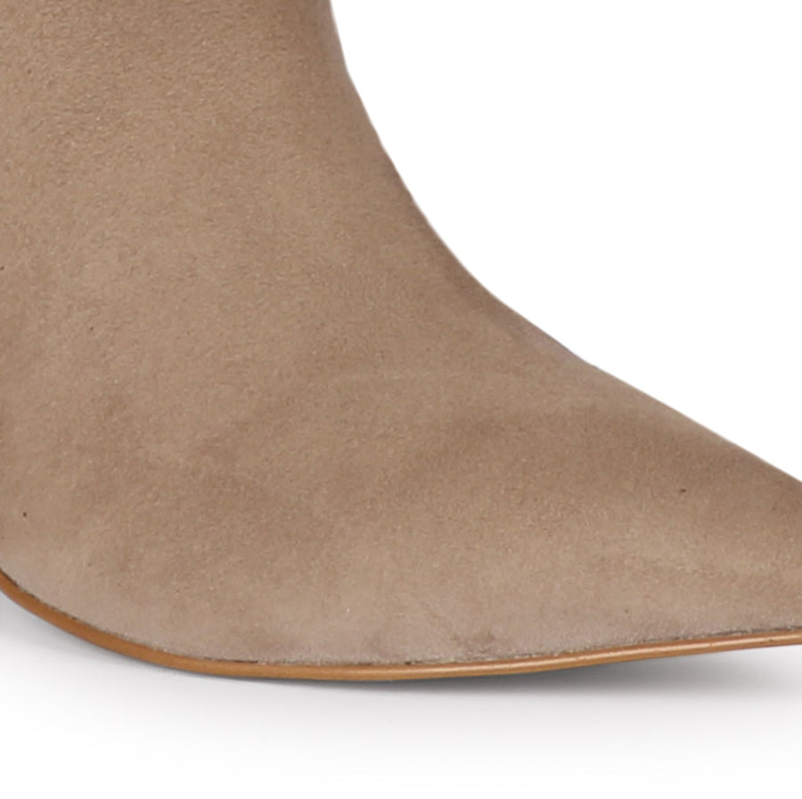 Saint G Nameen Ankle Boots Taupe 