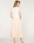 Anik Rose Chiffon Polkadot Skirt | Porterist