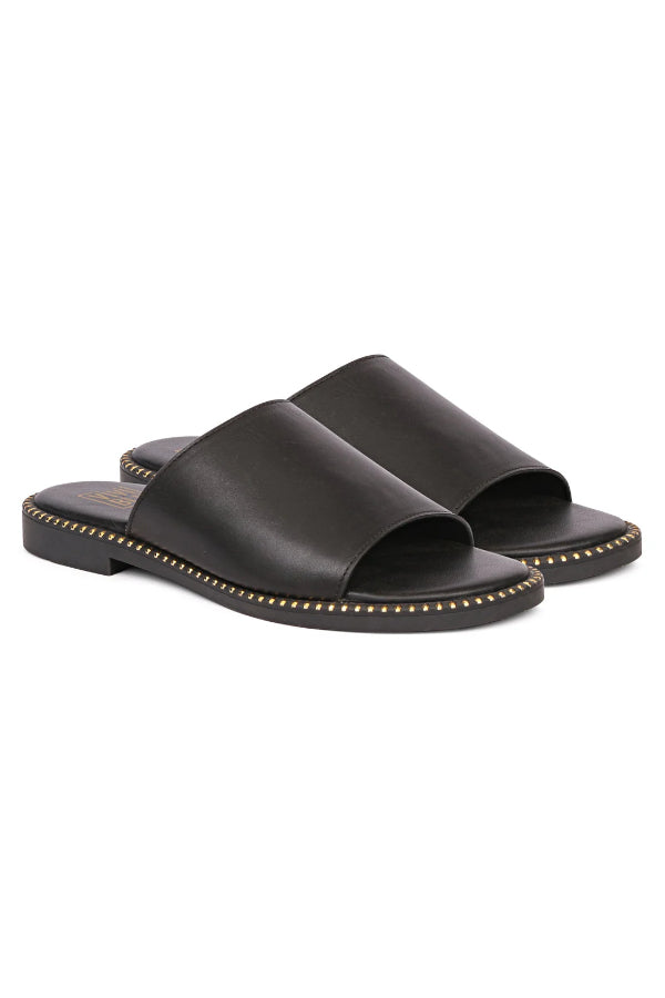 Vivi Blu - Kalina Flats Footwear - Black