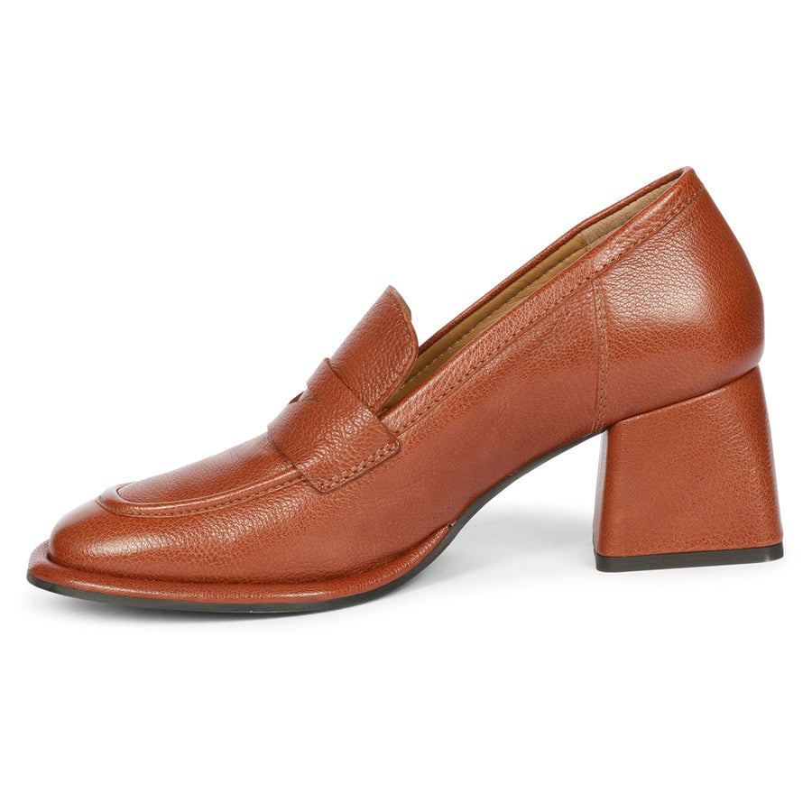 Saint G Viviana Heel Loafers Cuoio 