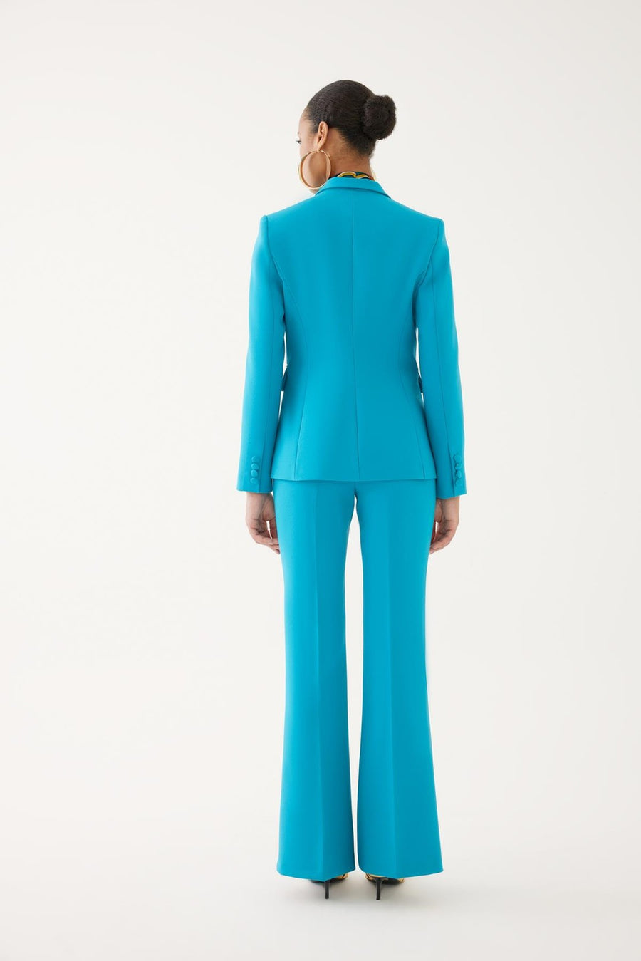 Turquoise Slim Fit Jacket | Porterist