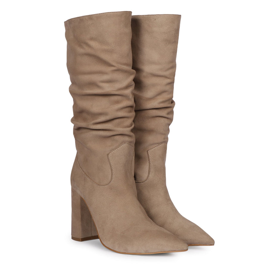 Saint G Nameen Ankle Boots Taupe 