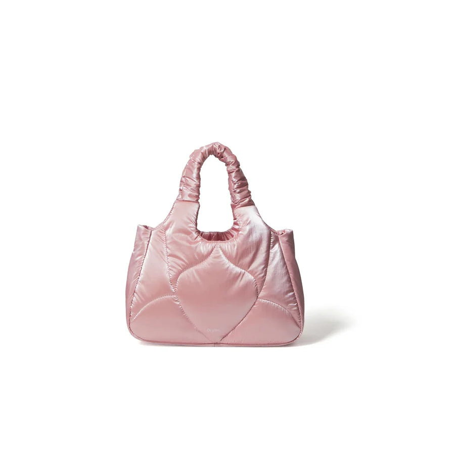 Oryany Half Moroccan Padding Crossbody Medium Satchel Handbags Dusty Pink 