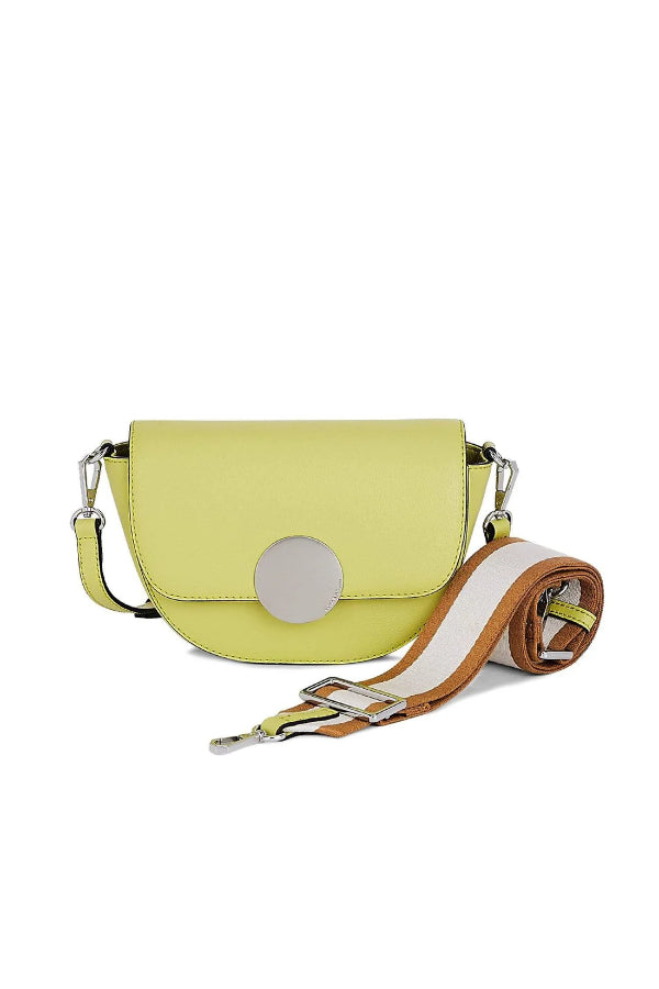 Oryany - Lottie Saddle Crossbody Small Handbags - Baby Green