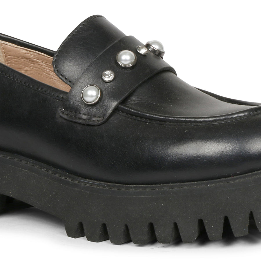 Saint G Fern Loafers Black 