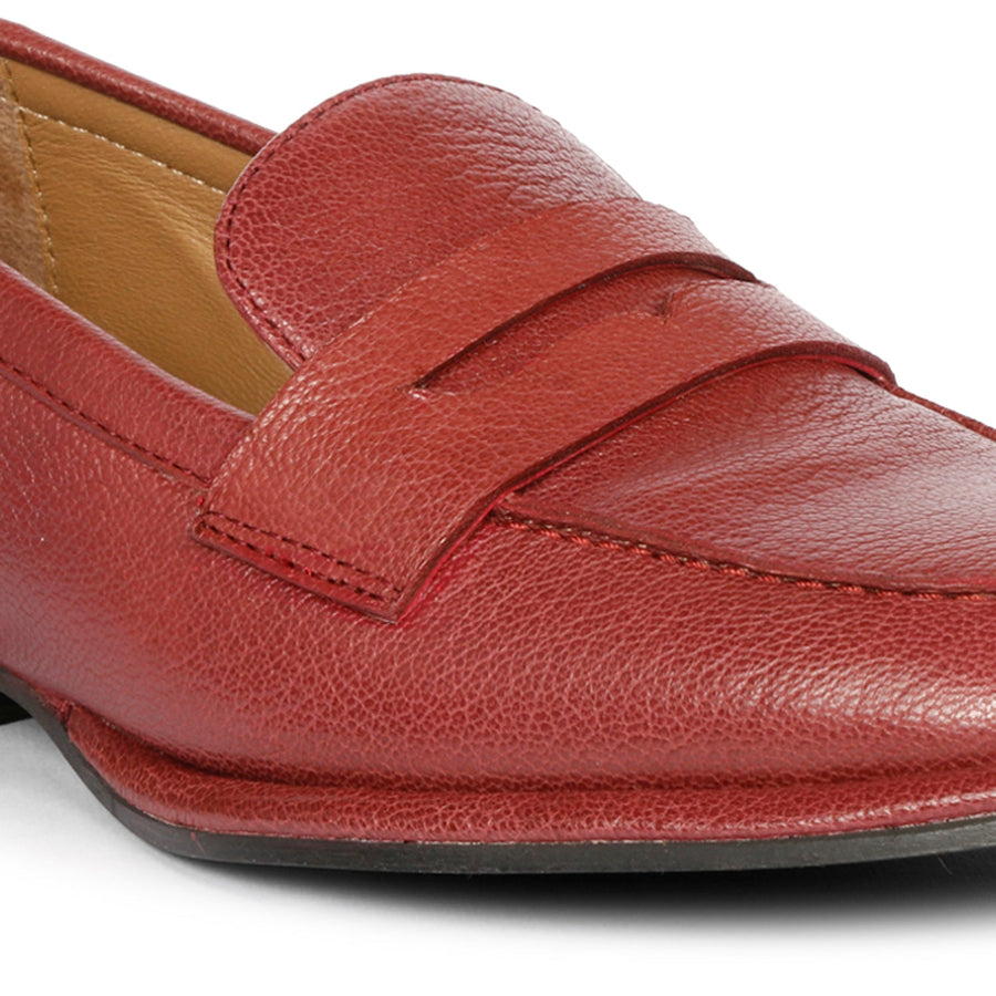 Saint G Carla Flat Loafers Bordo 