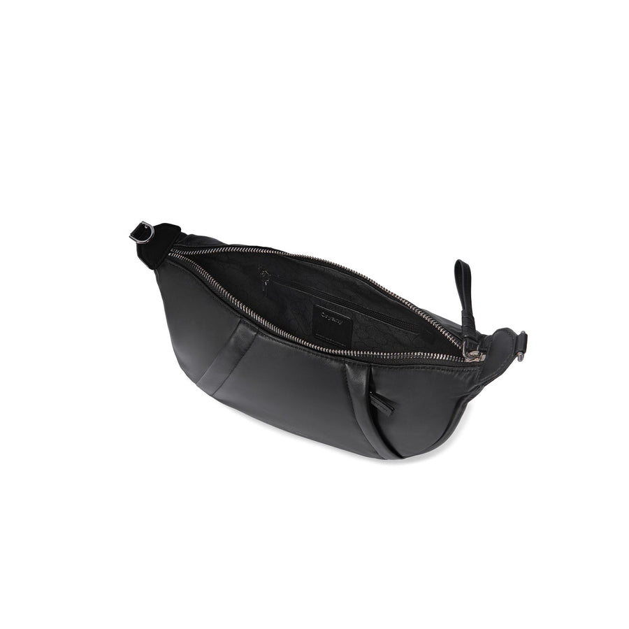 Oryany Banana Leather M Crossbody Handbags Black 