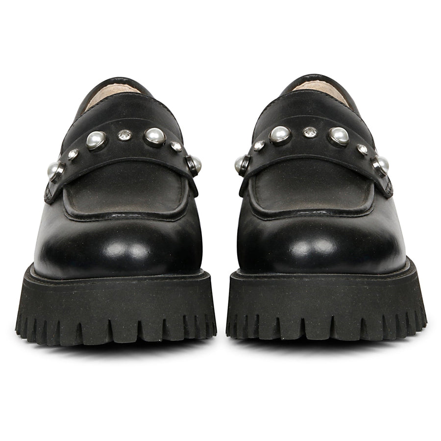 Saint G Fern Loafers Black 